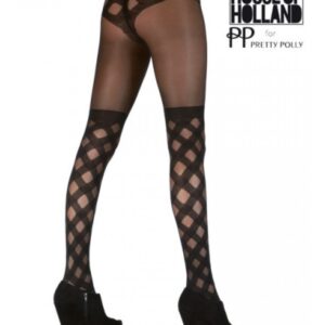 GINGHAM MOCK OTK TIGHTS