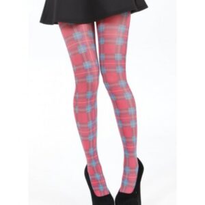 Jackson Plaid Tights