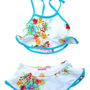 Multi Print Frill Bikini