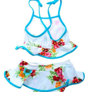 Multi Print Frill Bikini