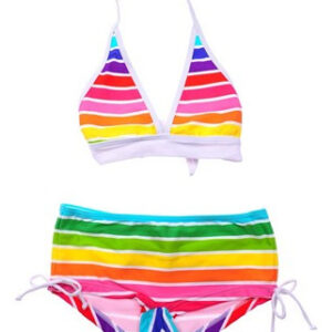 Multi Stripe Sport Bikini