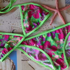 Tropical Lime Splash Bikini