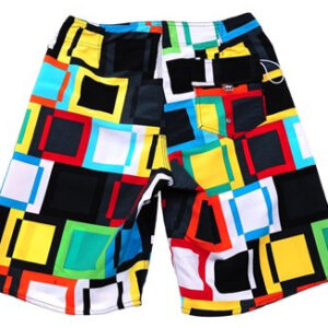 Graphic Colour Block Board Short