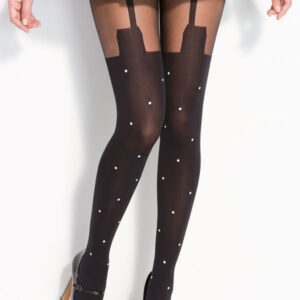 PEARLY SUSPENDER TIGHTS