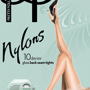 10 Denier Gloss Back Seam Tights